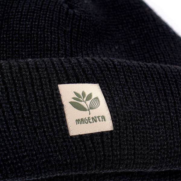 Magenta Fam Beanie Black
