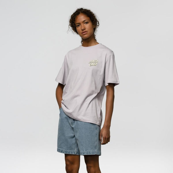 Santa Cruz Womens T-Shirt Entangled - Pale Lavender - Skatewarehouse.co.uk