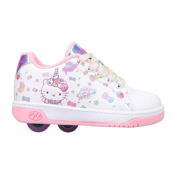 Heelys x Hello Kitty Split X2 HKC - White / Pink - Skatewarehouse.co.uk