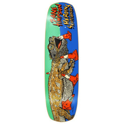 Heroin Zane Double Shovel Skateboard Deck - 9.0"