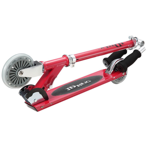 JD Bug Jr Street Scooter - Red Glow Pearl Bundle