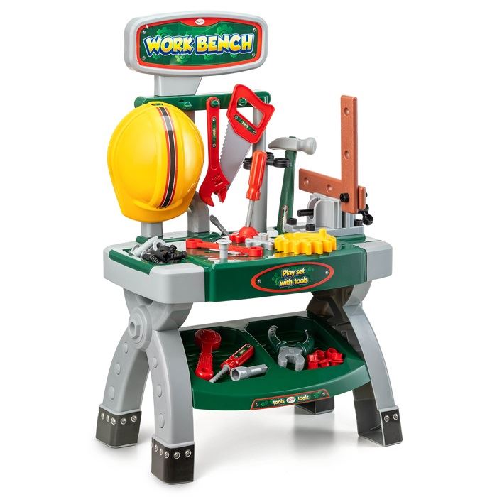 Toyrific Work Bench Play Set With Tools Toy