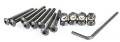 D Street Bolts Allen 1 1/4'' Domehead Skateboard Bolts - Skatewarehouse.co.uk