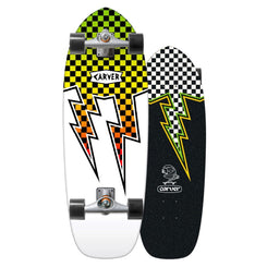 Carver ZAPPER SNAPPER Mini Kids Surfskate Cruiser Skateboard C5 - 9.18" x 27.0" - Skatewarehouse.co.uk
