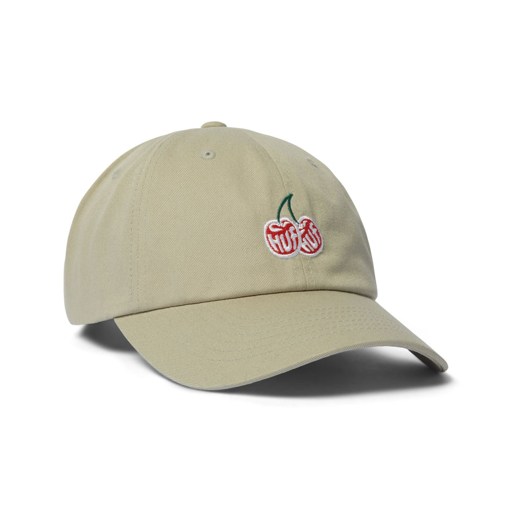 HUF Cherries 6 Panel CV Hat (Khaki) - One Size