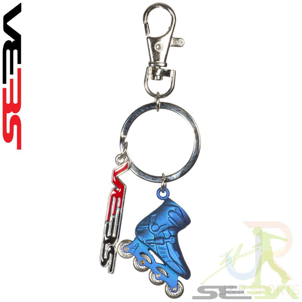 Seba '14 Steel Key Holder (High) - Blue Inline Skates