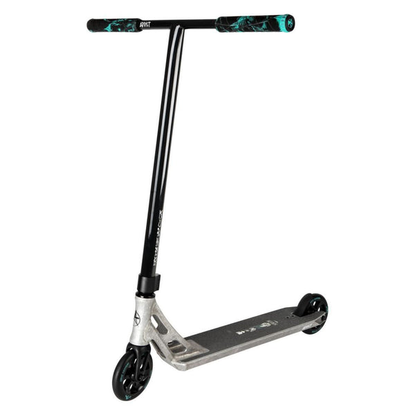Addict Complete Scooter Burner - Glitch - Black / Raw - Skatewarehouse.co.uk