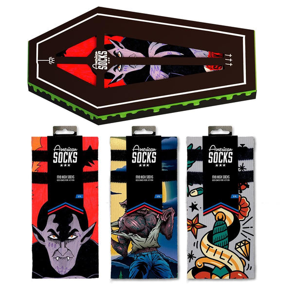 American Socks Coffin - Giftbox Socks
