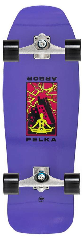 Arbor Ace Pelka 10.0 Chaos x Carver Custom Surf Skate Skateboard CX - 10.0