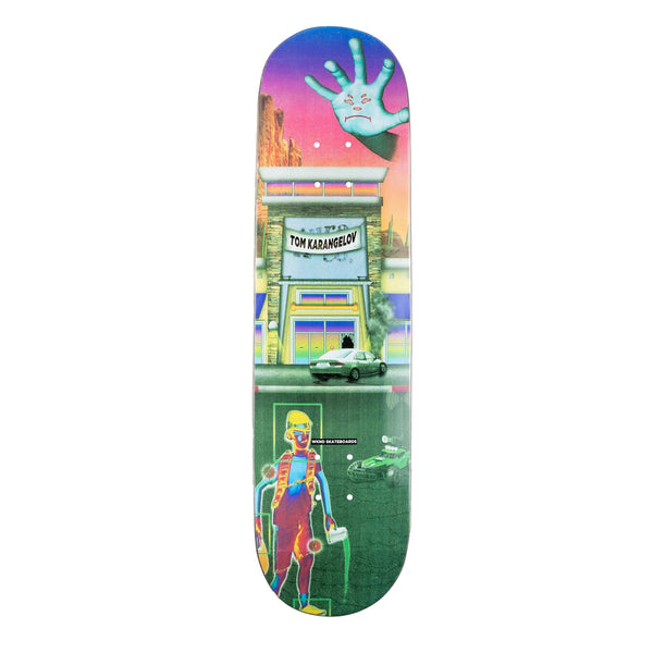 WKND Scorcho Tom Karangelov (CT) Skateboard Deck - 8.25