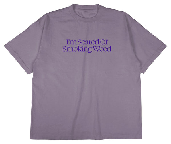 Jacuzzi Unlimited NEW Scared Weed S / S Premium Tee Grape