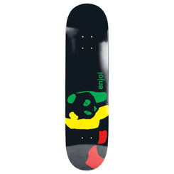 Enjoi Rasta Panda R7 Rasta Skateboard Deck - 8.0"