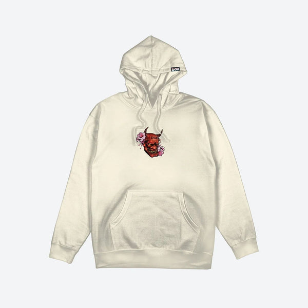 DGK Fortune Hooded Fleece Bone - Skatewarehouse.co.uk
