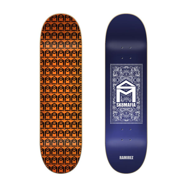 Sk8Mafia Paisley Foil Ramirez Sk8mafia Skateboard Deck - 8.5