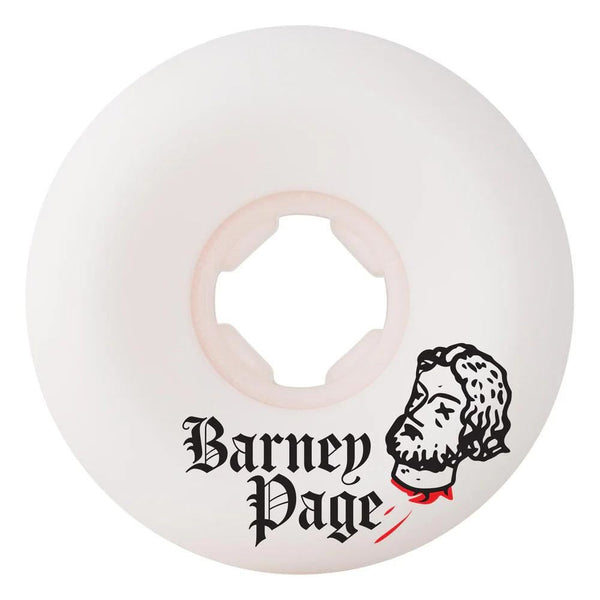 OJ Skateboard Wheels 54mm Barney Page Original - White - Skatewarehouse.co.uk