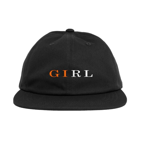 Girl Serif Snapback Black