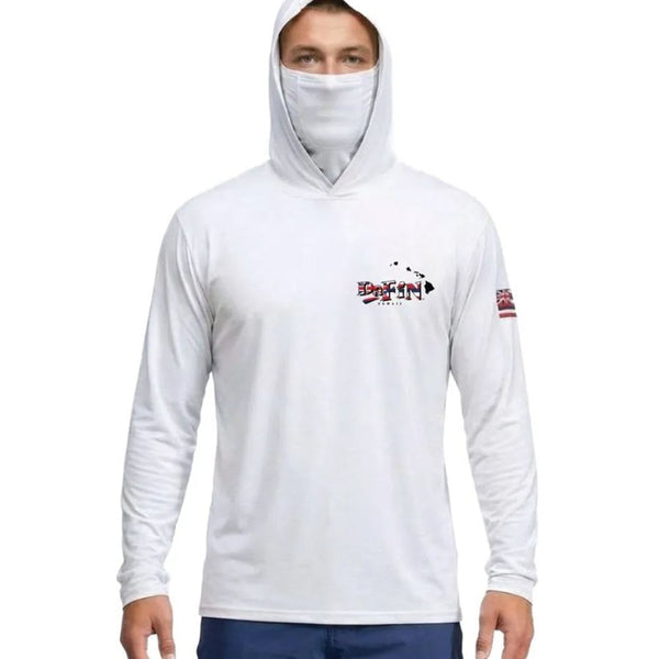 DaFin - Hooded Surf Shirt - White