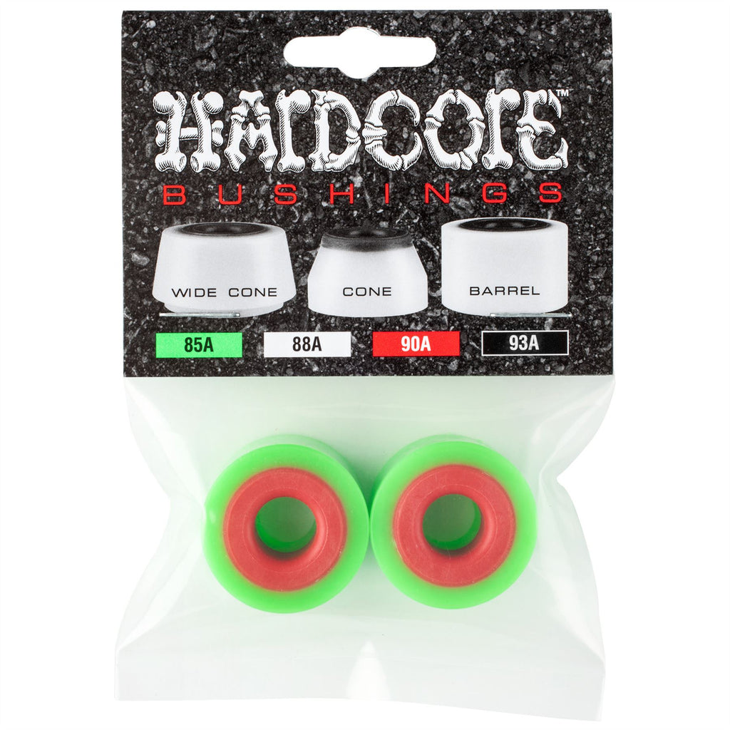Powell Peralta Hardcore Bushings Barrel Bushing 85A Set Green / Red