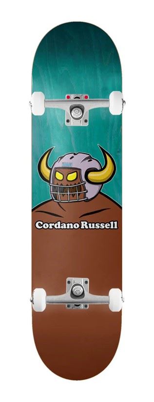 Toy Machine Cordano Russell 'Holy Spirit' x Venom Custom Complete Skateboard - 8.5"