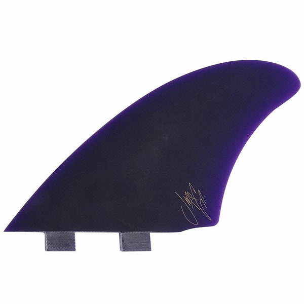 Captain Fin Co - Jeff McCallum Twin Keel - Large - Purple (FCS) - L