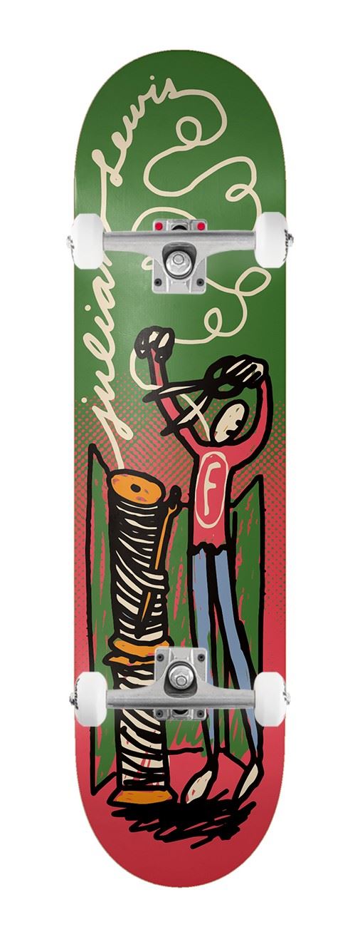 Foundation Julian Lewis 'Snip' x Venom Custom Complete Skateboard - 8.375"