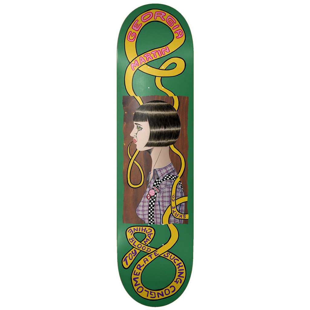 Toy Machine Georgia Martin 'Profile' Skateboard Deck - 8.375"