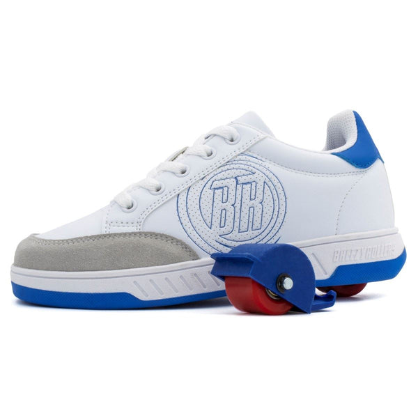 Breezy Rollers Origin - White / Blue - Skatewarehouse.co.uk