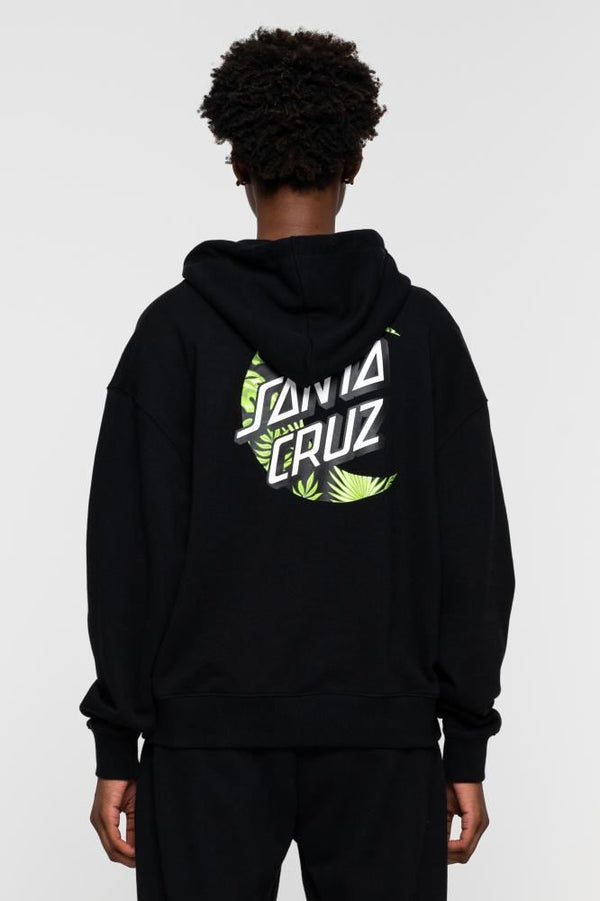 Santa Cruz Hood Cabana Moon Dot Hood - Black - Skatewarehouse.co.uk