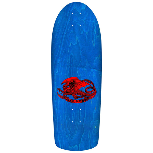 Powell-Peralta Ripper Checker '19' Blue Stain Skateboard Deck - 10.0