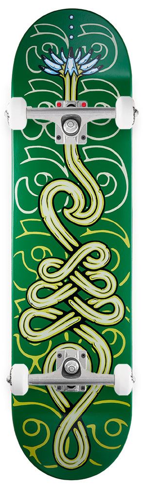 Drawing Boards Unalome Skateboard Custom Complete Skateboard - 8.3
