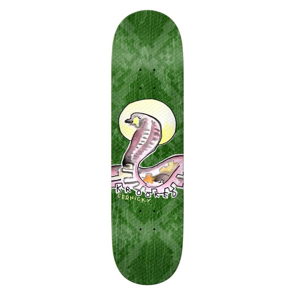 Krooked Cernicky Snakeboard Skateboard Deck - 8.62