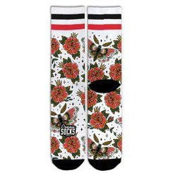 American Socks Moth - Mid High Socks