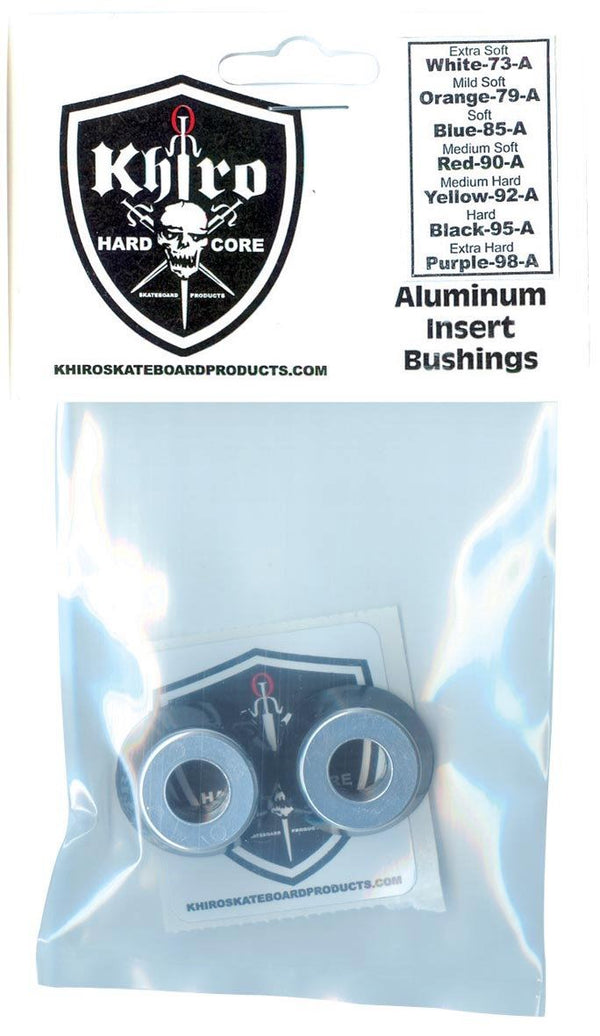 Khiro Insert Bushing Alu Set - Black 95A