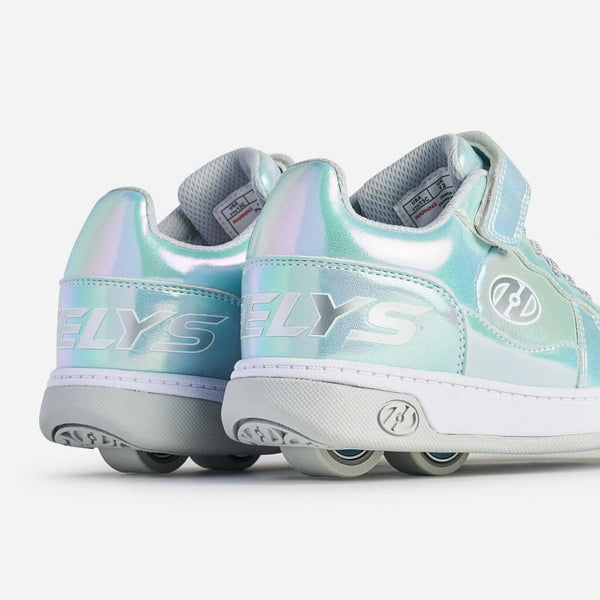Heelys X2 Rezerve Low X2 - Silver / Grey / White - Skatewarehouse.co.uk
