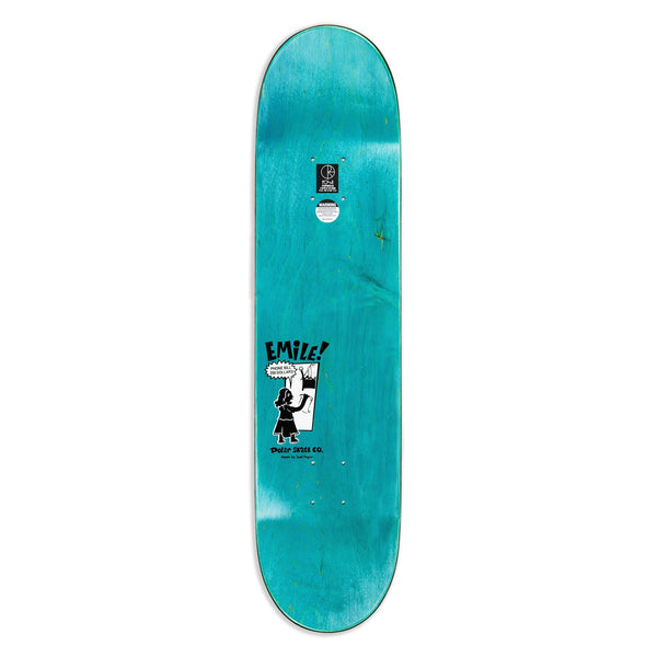 Polar Skate Co Emile Laurent - Oops! Skateboard Deck - 7.875