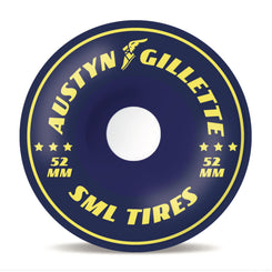 sml. Skateboard Wheels Street Tires Austyn Gillette *NATURAL URETHANE OG Formular V - Cut XL - Skatewarehouse.co.uk