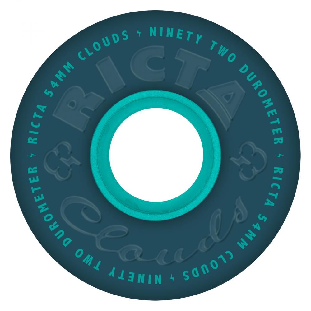Ricta Skateboard Wheels Clouds 92a - Navy