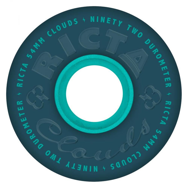 Ricta Skateboard Wheels Clouds 92a - Navy