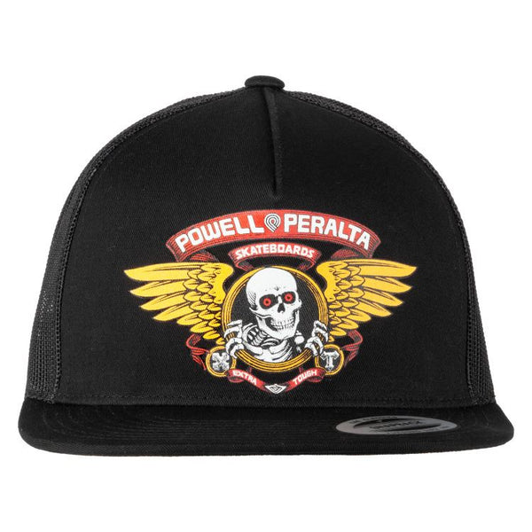 Powell-Peralta Winged Ripper Trucker Cap Black - Skatewarehouse.co.uk