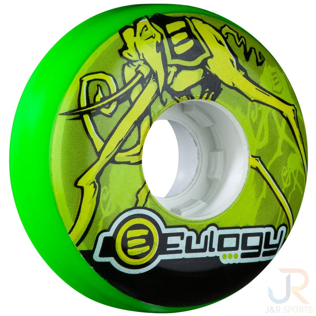 Eulogy Wheels - Eric Schrijn Retro (Set of 4 Wheels) - 58Mm/89A - Skatewarehouse.co.uk
