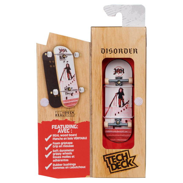 Tech Deck Performance Series Real Wood Finger Skateboard - Disorder - Skatewarehouse.co.uk