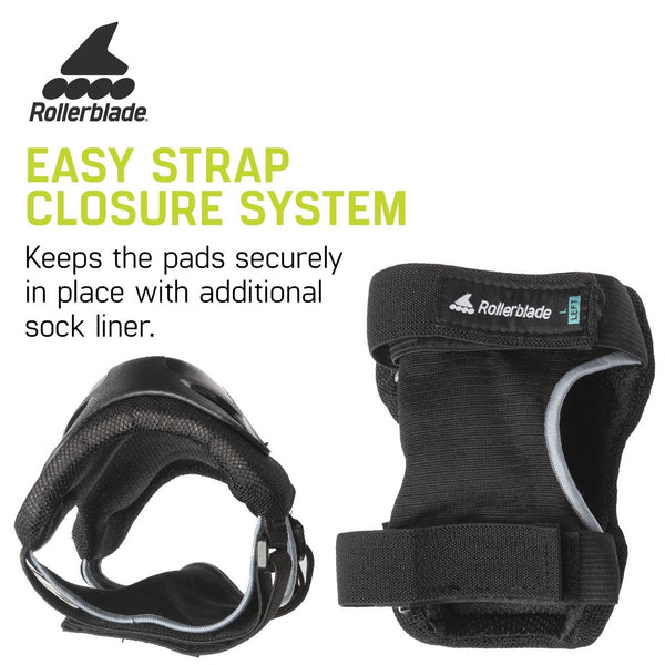 Rollerblade Skate Gear Knee Pad Black