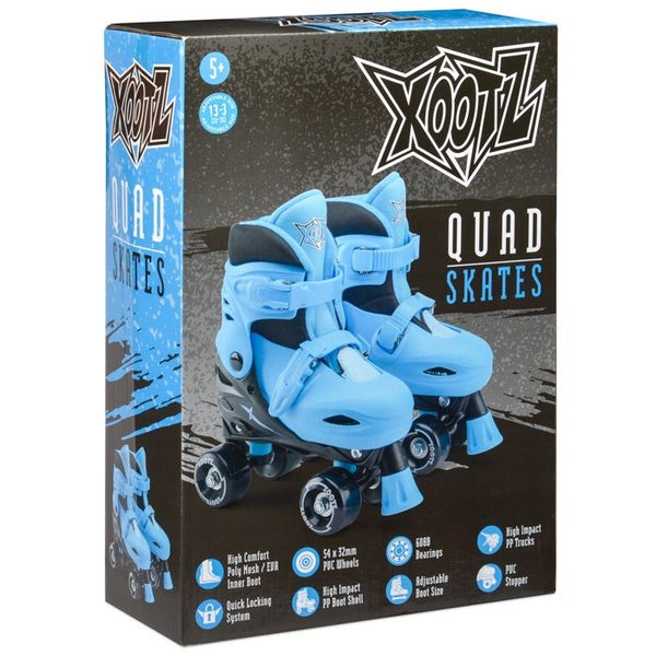 Xootz Quad Skates - Blue