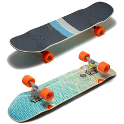 Loaded Carver Bolsa II CX Surfskate Complete - Weave - Love Handles Orange