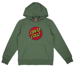 Santa Cruz Youth Hood Youth Classic Dot Hood - Sage - Skatewarehouse.co.uk