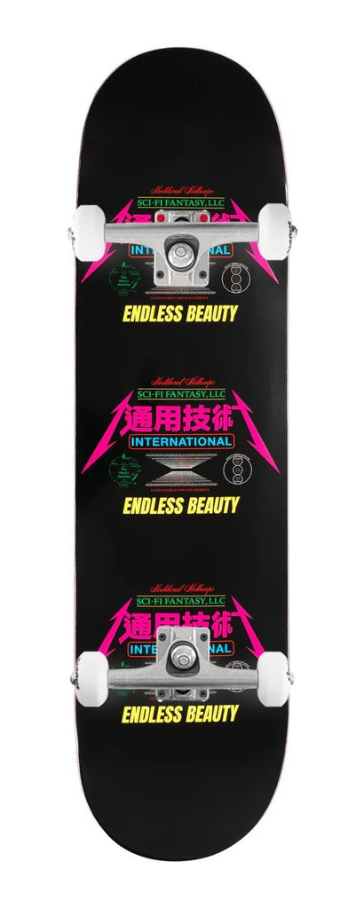 Sci-Fi Fantasy Neoliberal Beauty x Venom Custom Complete Skateboard - 8.5"