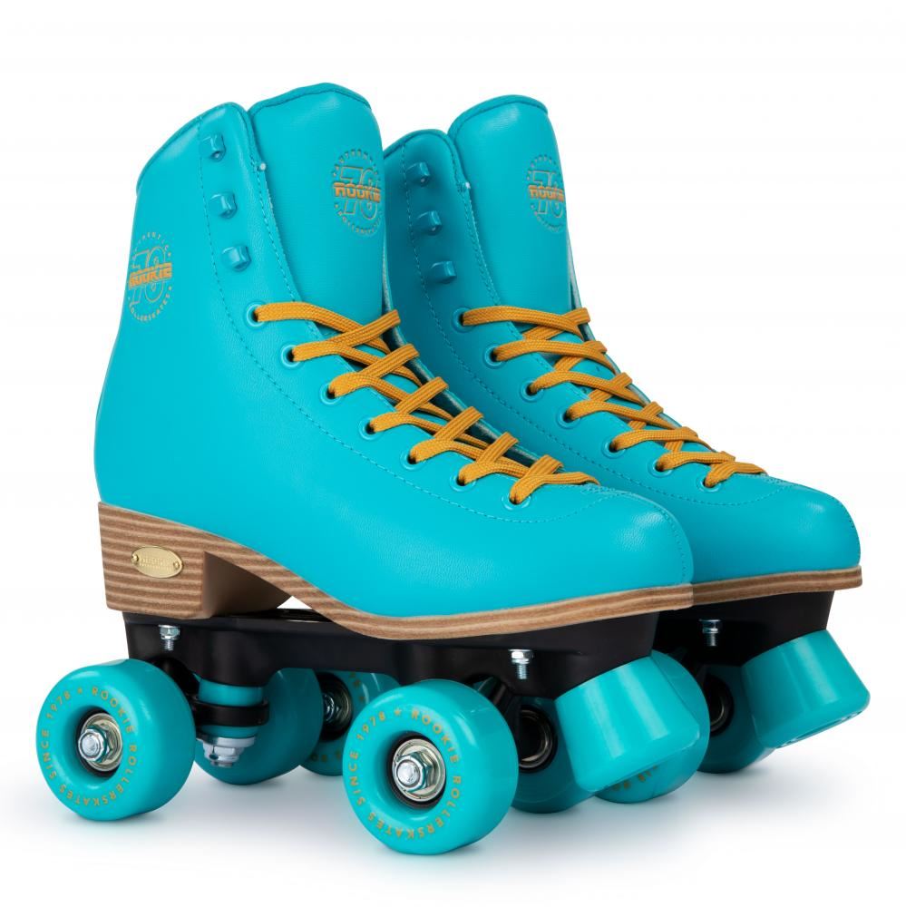 Rookie Quad Skate Rollerskates Classic 78 - Blue - Skatewarehouse.co.uk