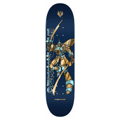 Powell Peralta FLIGHT Steve Caballero • Gundam • • Blue / Gold Foil Skateboard Deck - 8.5"