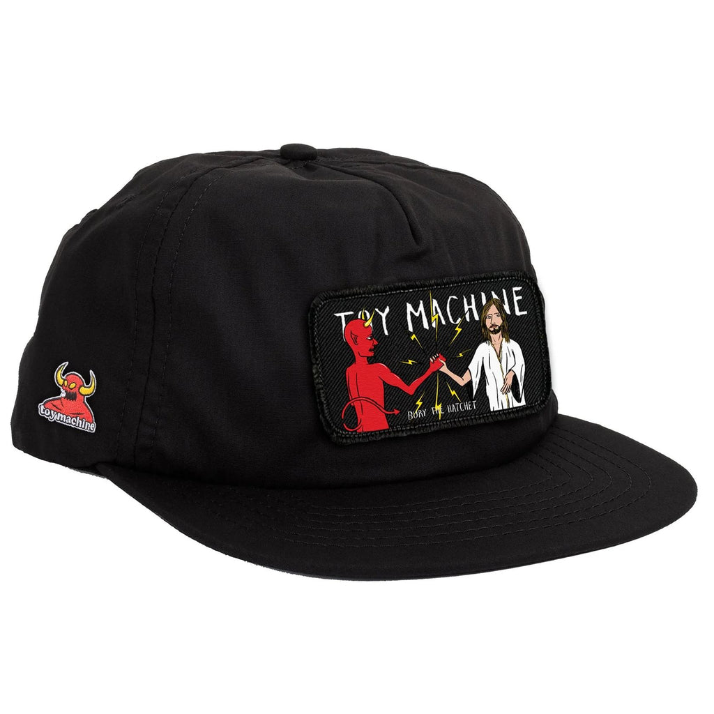 Toy Machine Bury The Hatchet Unstructured Cap Black