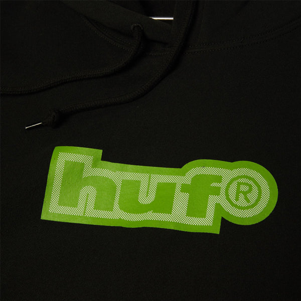 HUF 89 Outline Po Hoodie (Black)